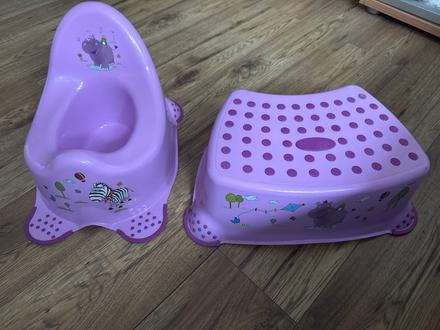 Nočník a schodík set,