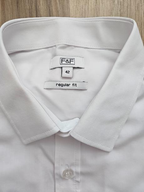 Biela košeľa f&f, f&f,42