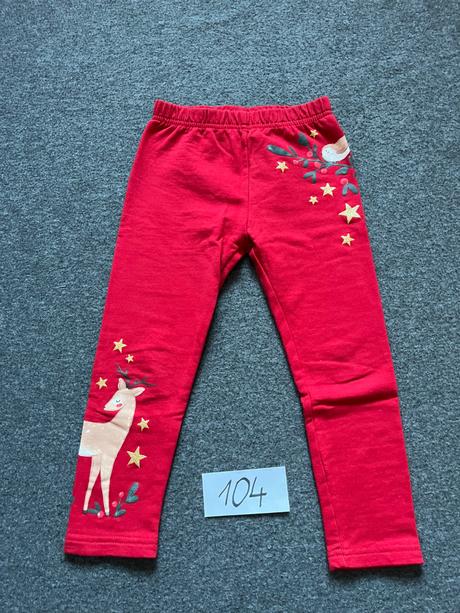 Zateplene vianočné leginy, pepco,104