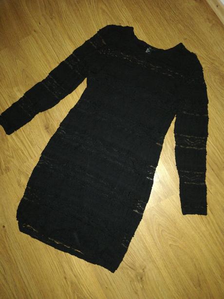 Šaty krajkové, h&m,s