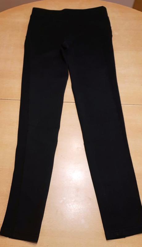 Predám čierne elastické nohavice crash one veľ.158, crashone,158