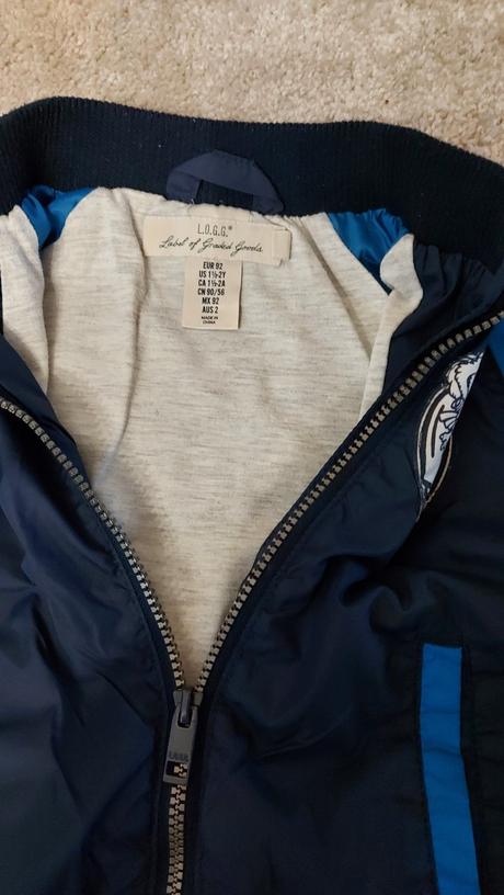 Prechodná vetrovka, l.o.g.g.,92