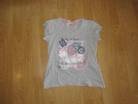 Šedé tričko v. 152, alive,152