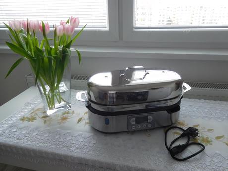 Saga sfs 800 parný hrniec nerezový, nový, 