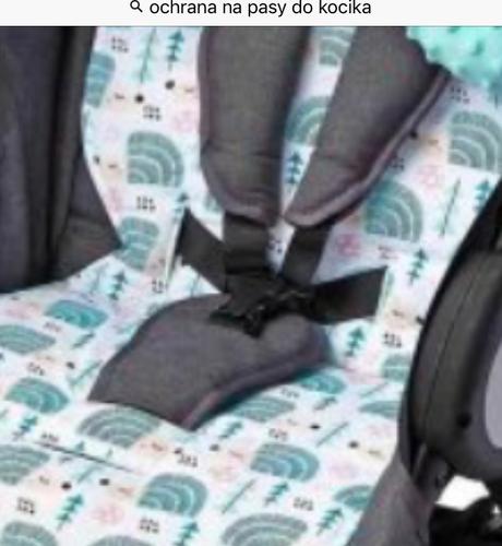 Chránič popruhov do kočíka alebo autosedačky, 