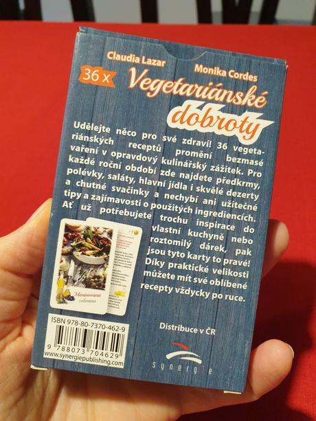 Vegetarianske recepty na kartickach,