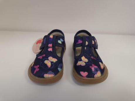 Milami - prezuvky blue (fialové motýle), 20 - 32