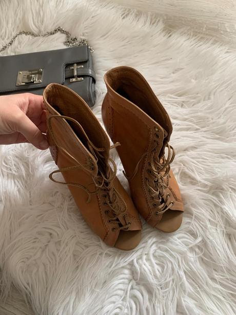 Kožené topánky asos, 38