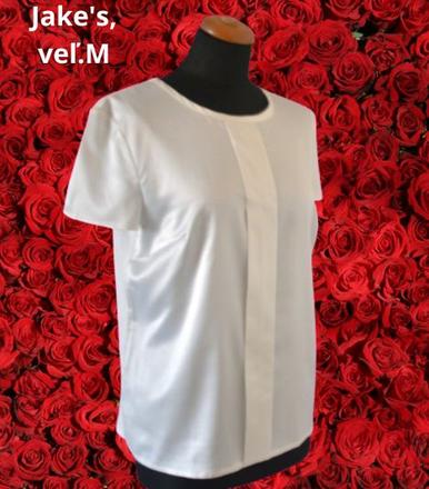 Biela blúzka jake.s, veľ. m, m