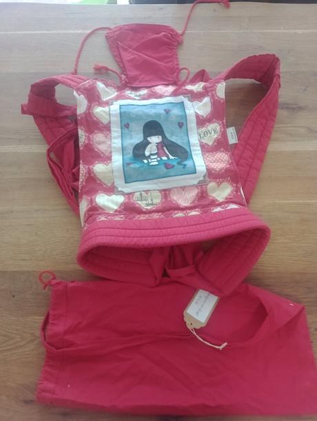 Nosič mei tai al and izi červený 6-15kg, al&izi