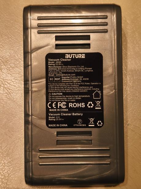 Batéria buture jr100, 