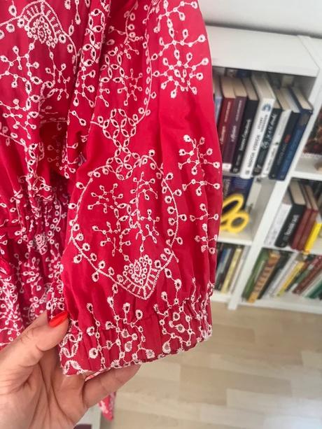 Zara cervene letne saty l, zara,l