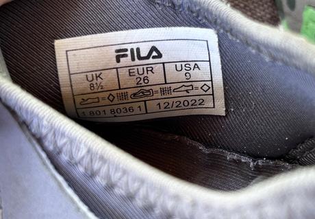 Ľahké tenisky fila, 26, fila,26