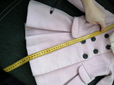 Kabátik pre dievčatko, next,98