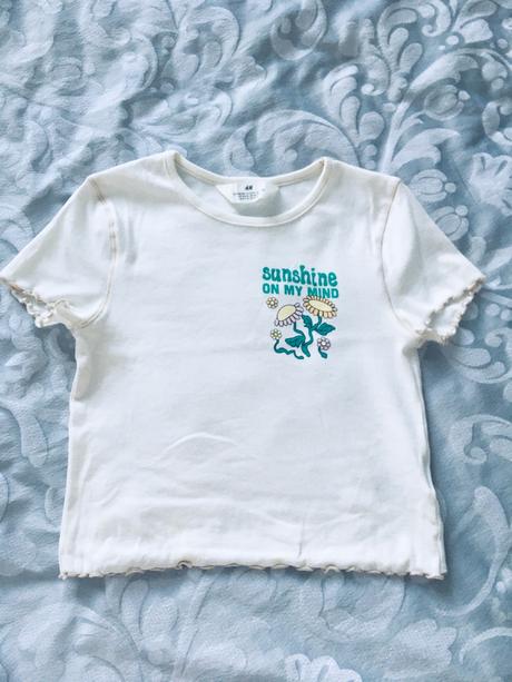 Dievčenské tričko, h&m,146