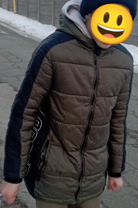 Tmavozelená bunda 146/152, chapter young,146