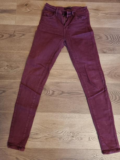 Bordové dokonalé rifle, xs