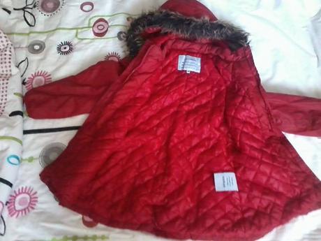 Dievčenská zimná vetrovka - desing by kappahl , kappahl,116