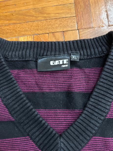 Pánske páskované tričko / pulóver, gate,xl