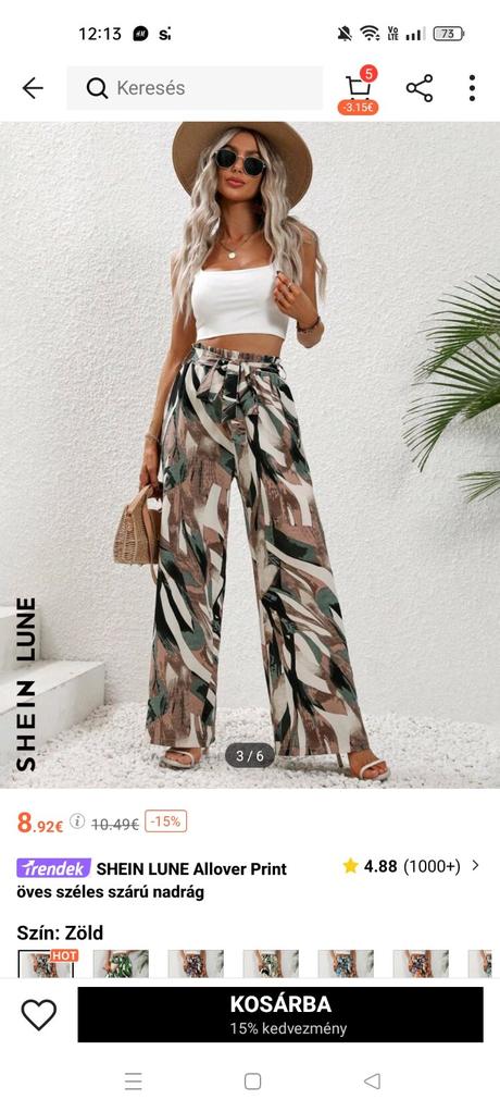 Letné nohavice, 38 / m