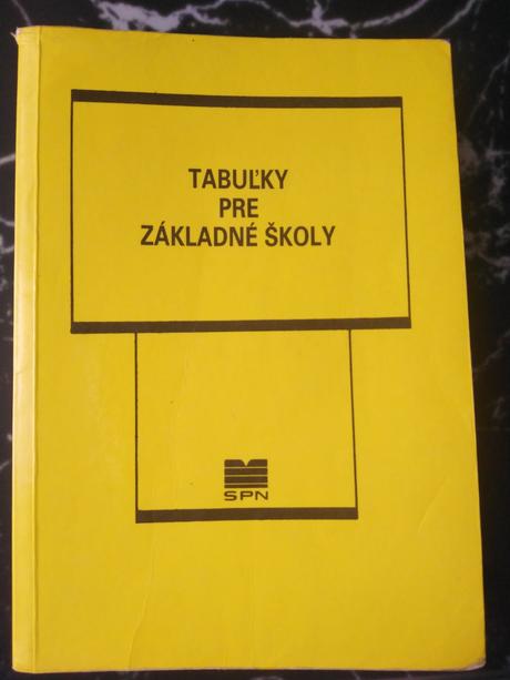 Tabuľky pre základné školy, 