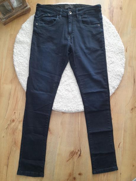 Peckove pruzne rifle pas 84-96cm, denim,m