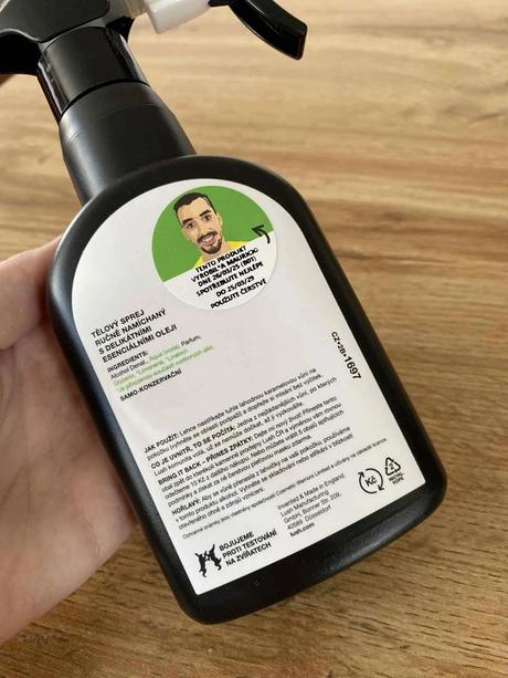 Lush let the good times roll telový sprej 200ml,