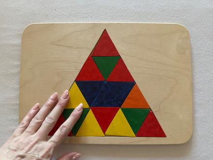 Drevená skladačka,