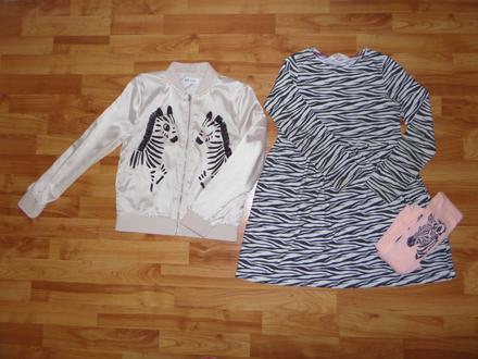 Súprava so zebričkami, h&m,140
