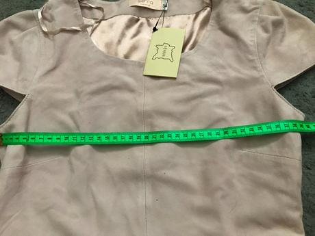 Dámsky luxusný kožený top sienna, 34 / xs