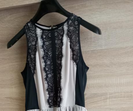 Dlhé elegantné spoločenské šaty s, river island,s