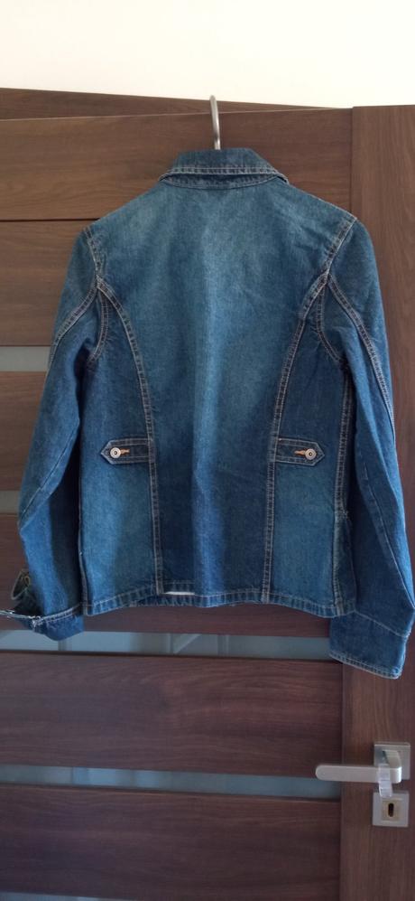 Dámska džínsová, riflova bunda s,m /164, alive,s