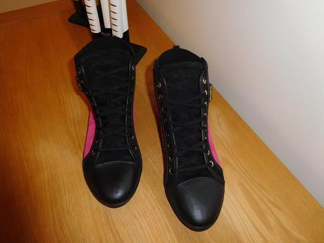 Diesel kožené kotníkové topánočky dámske-38v, diesel,38