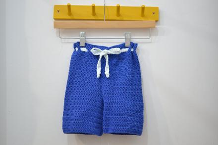 Detské háčkované nohavice 86, 86