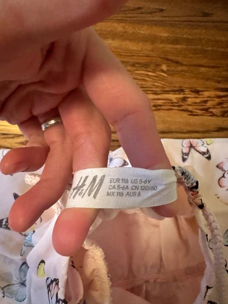 Letné šaty, h&m,116