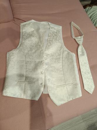 Vesta s kravatou, xl
