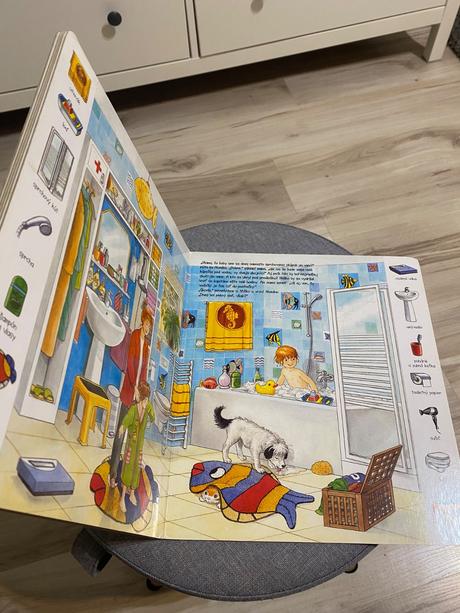 Knižka zameraná na pozornosť u nás doma,