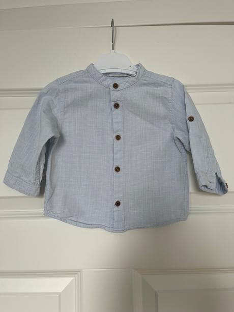 Svetlomodra kosela so stojacikom zn.zara, zara,68