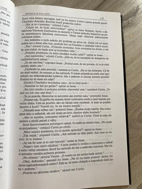 Robin cook invázia z galaxie, 