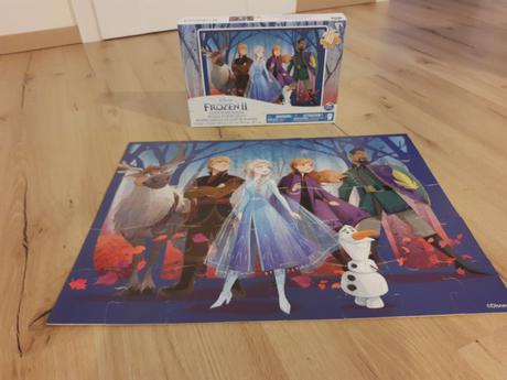 Frozen drevené gigant puzzle,