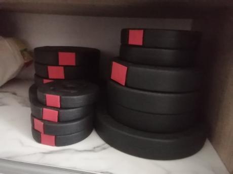 Činkový set s lavičkou,