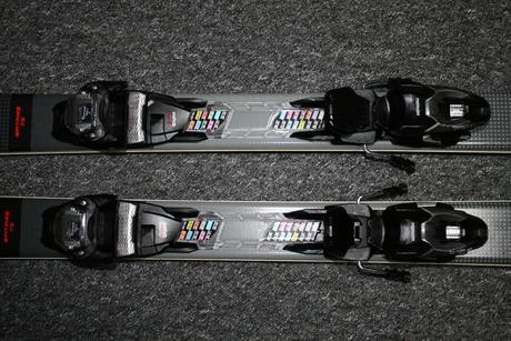 Lyže nordica 174 cm, drevené jadro, 170-180 cm