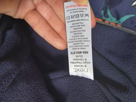 Next zimny overal 9-12mes, next,86