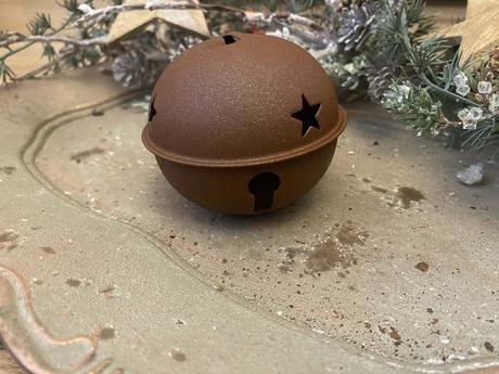 Kovová roľnička v hrdzavom odtieni, 