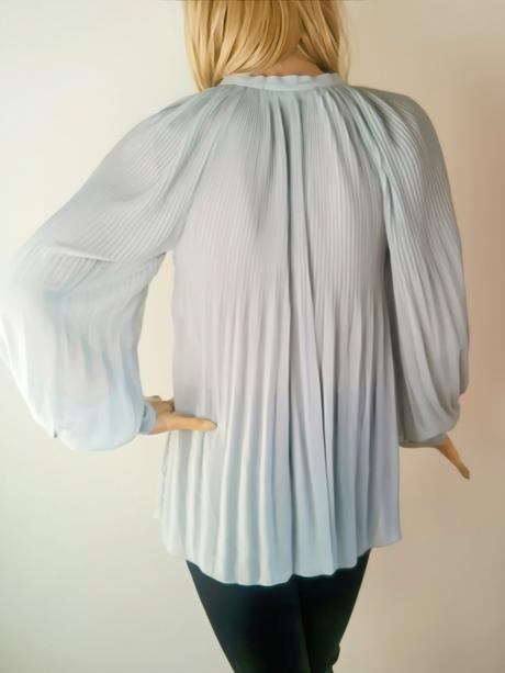 Bik bok - elegantná plisovaná blúzka, xs