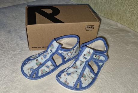 Papučky rak, v.24, rak,24