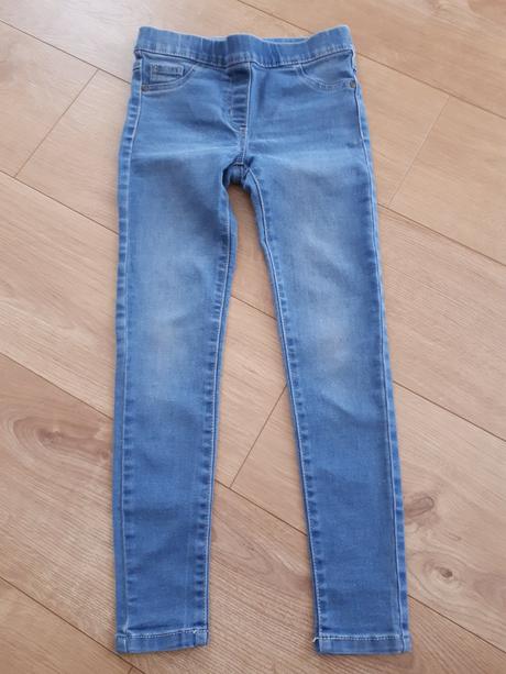 Jeggínsy/ rifle s gumičkou vel.128/134, pepco,128