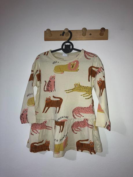 Tunika / šaty - zvieratká, lindex,104