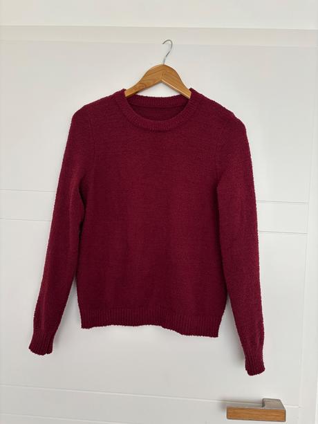 Burgundy svetrik, m