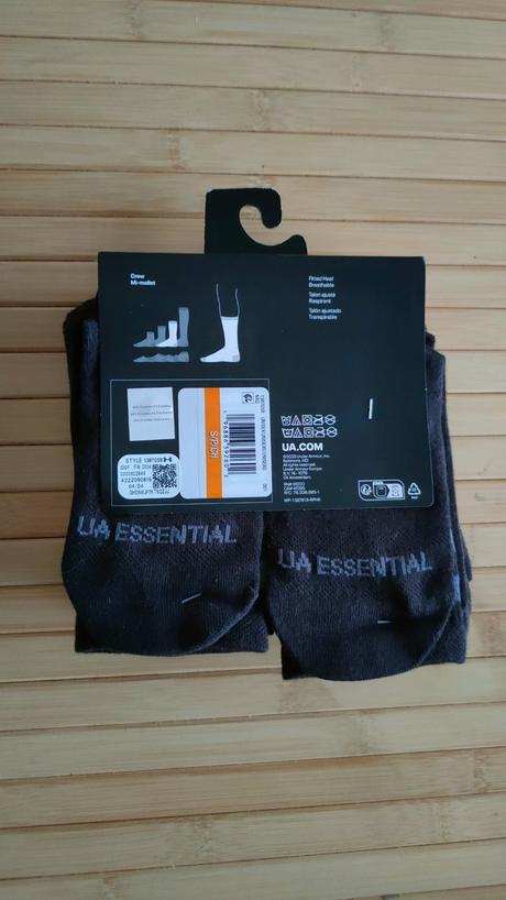 6 párov nových ponožiek under arnour,veľ 31,5-36,5, under armour,32